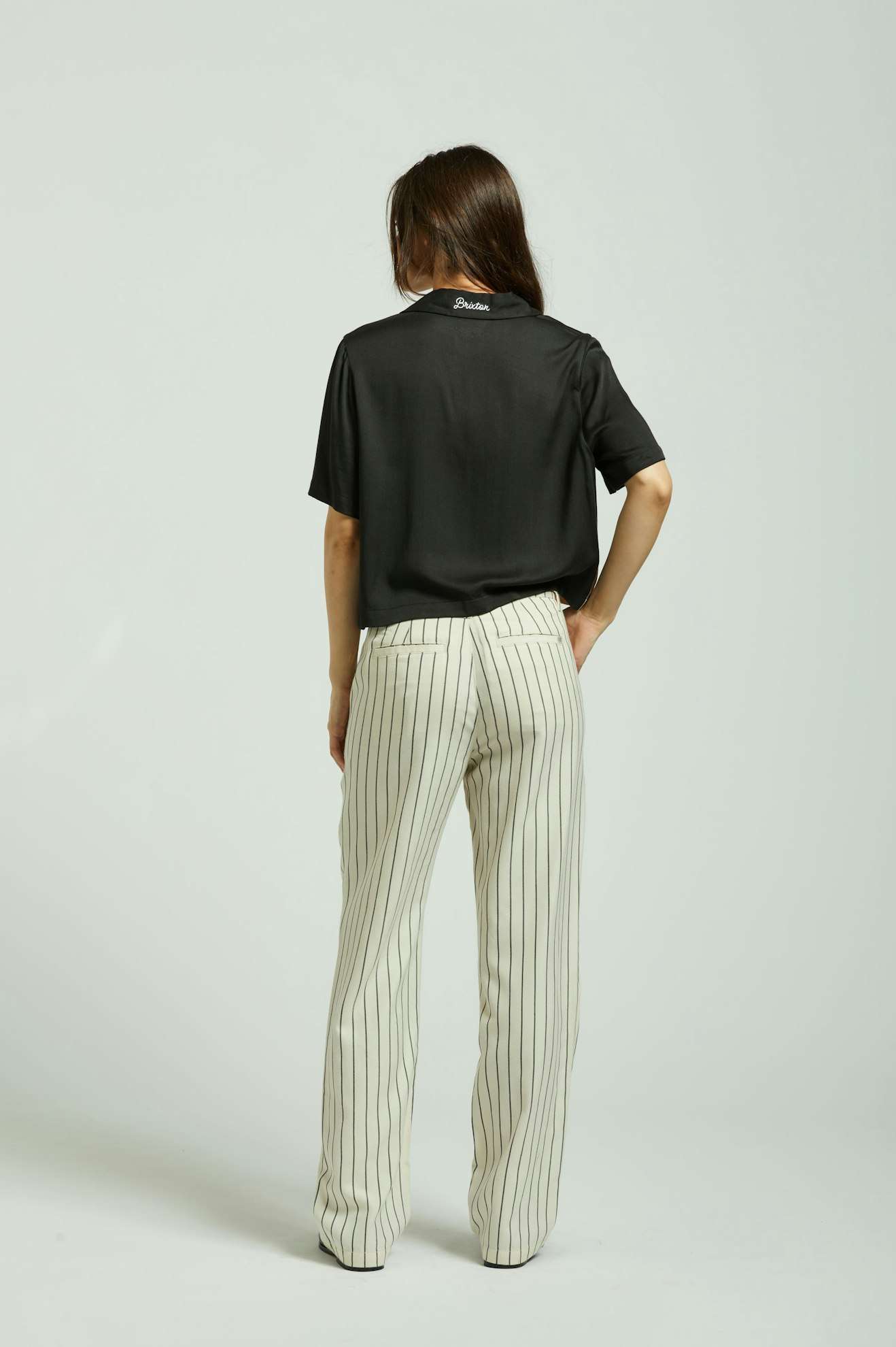 Bedford Pant - Whitecap/Washed Black Pinstripe - Image 5